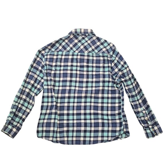 Jachs Girlfriend Bea womens XXL Plaid Button-Up Shirt Long Sleeve flannel fall - Picture 3 of 9